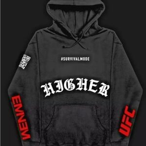 UFC Eminem X Higher limited edition hoodie NWOT